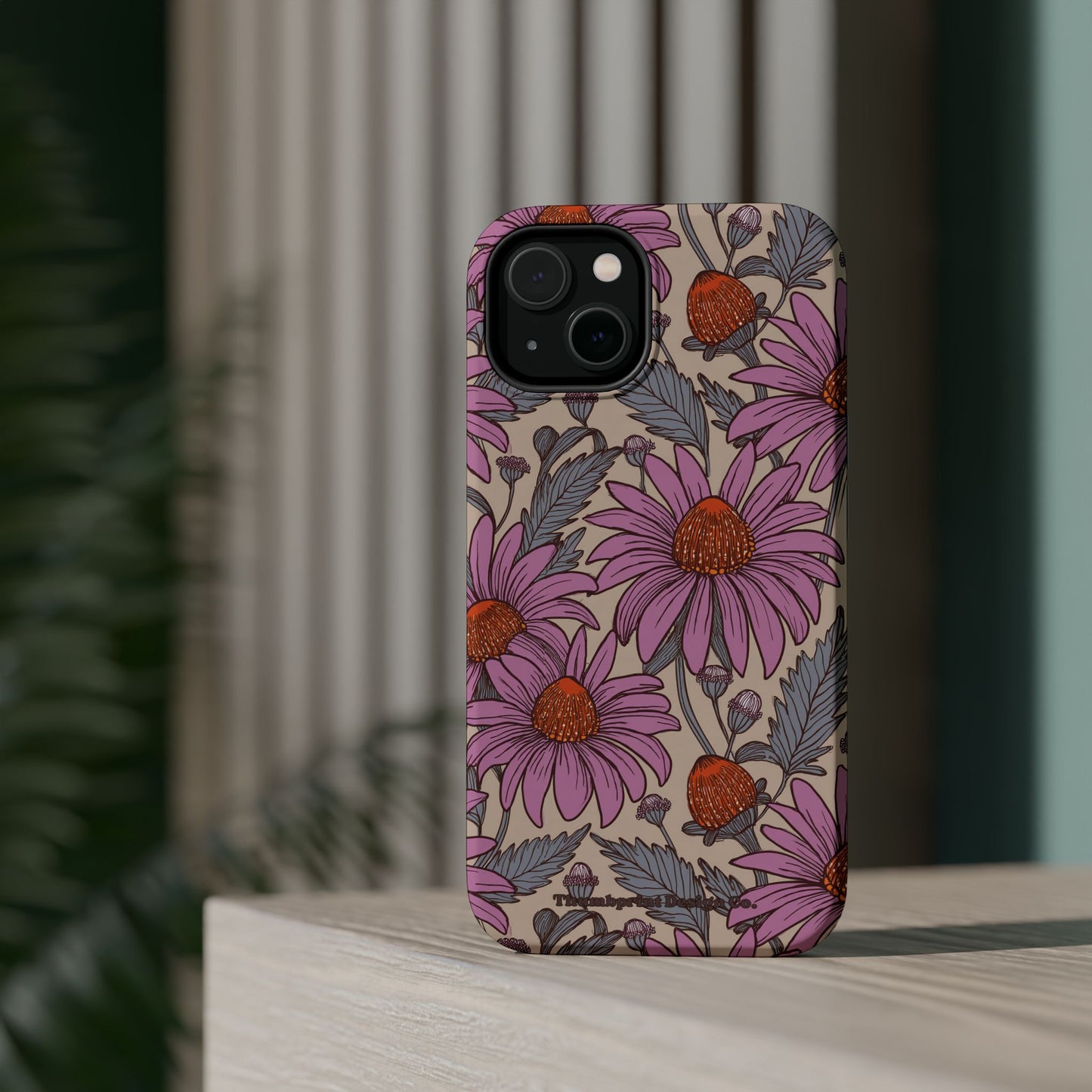 Purple Coneflower Party Magnetic Tough Cases