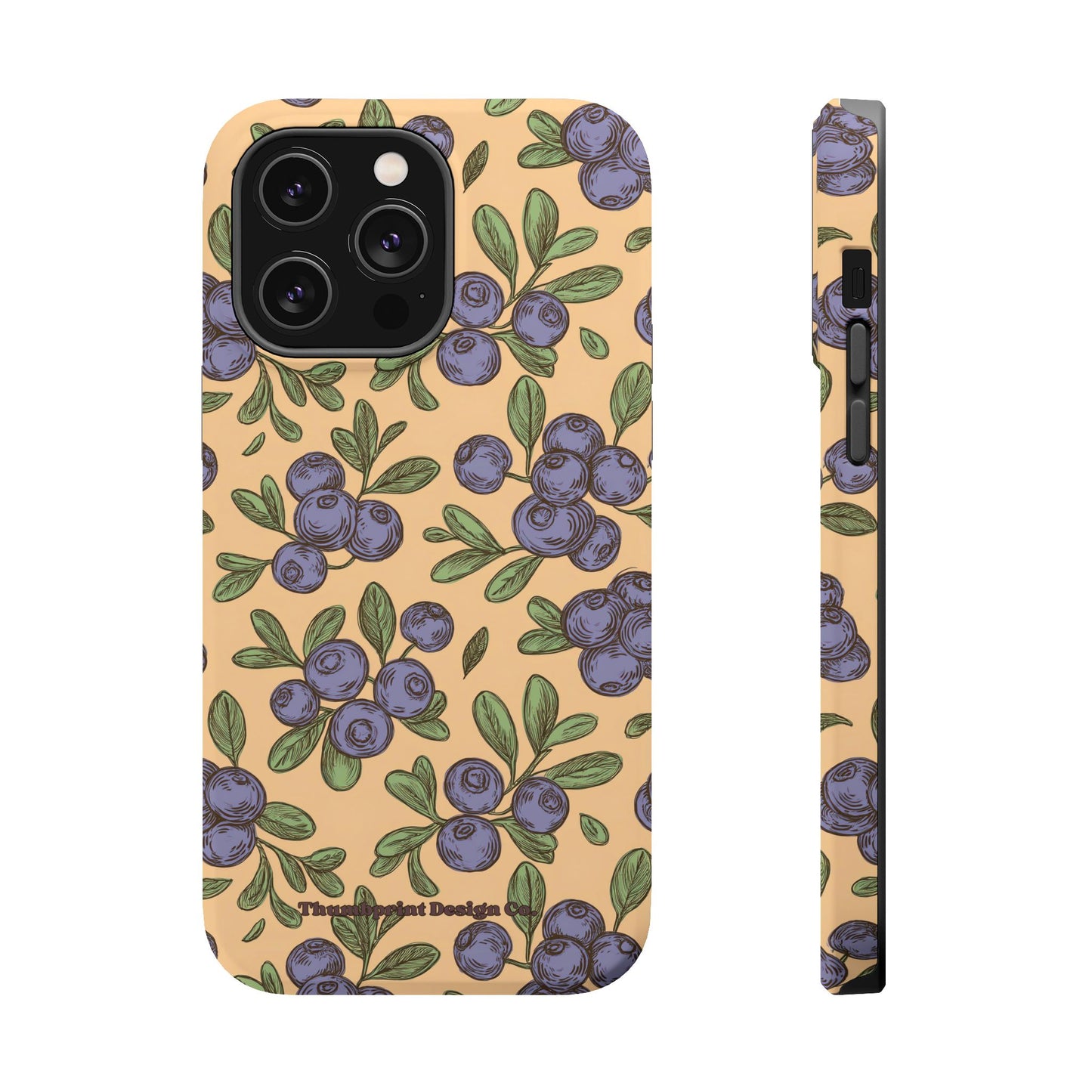 Michigan Blueberry Magnetic Tough Cases