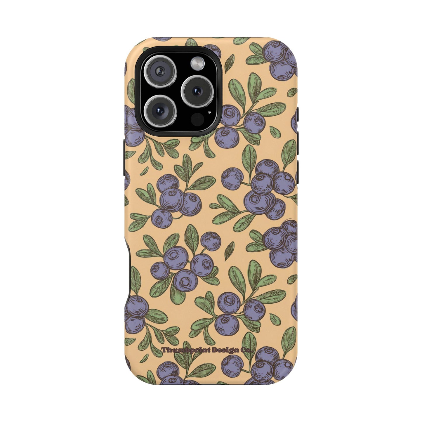Michigan Blueberry Magnetic Tough Cases