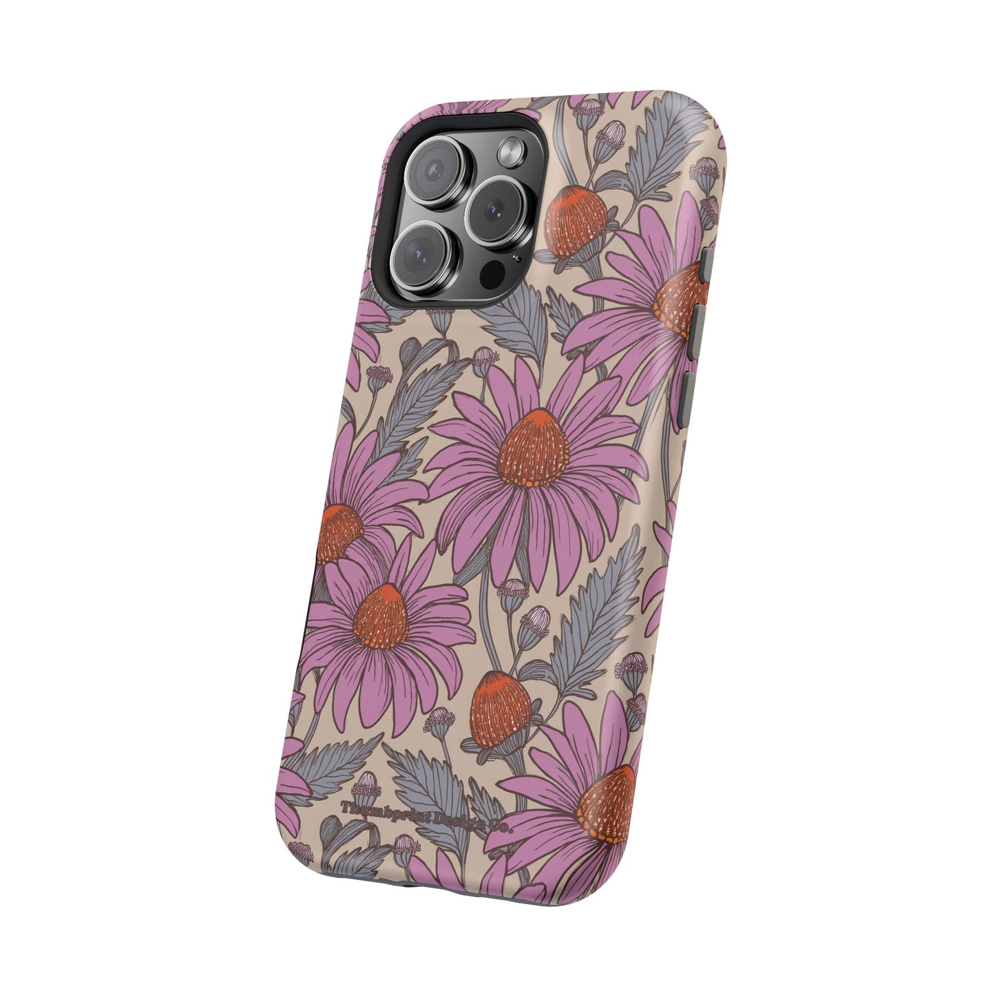 Purple Coneflower Party Magnetic Tough Cases