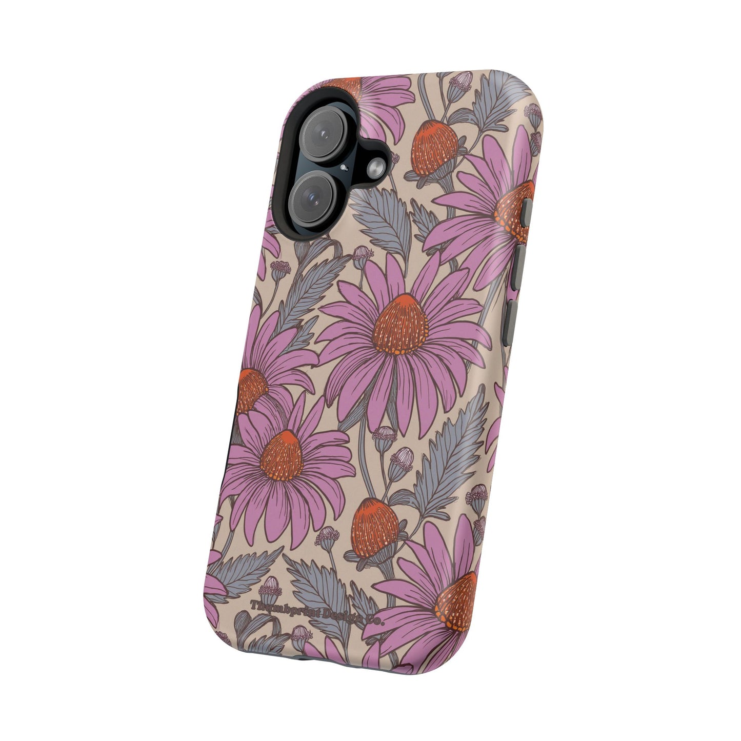 Purple Coneflower Party Magnetic Tough Cases