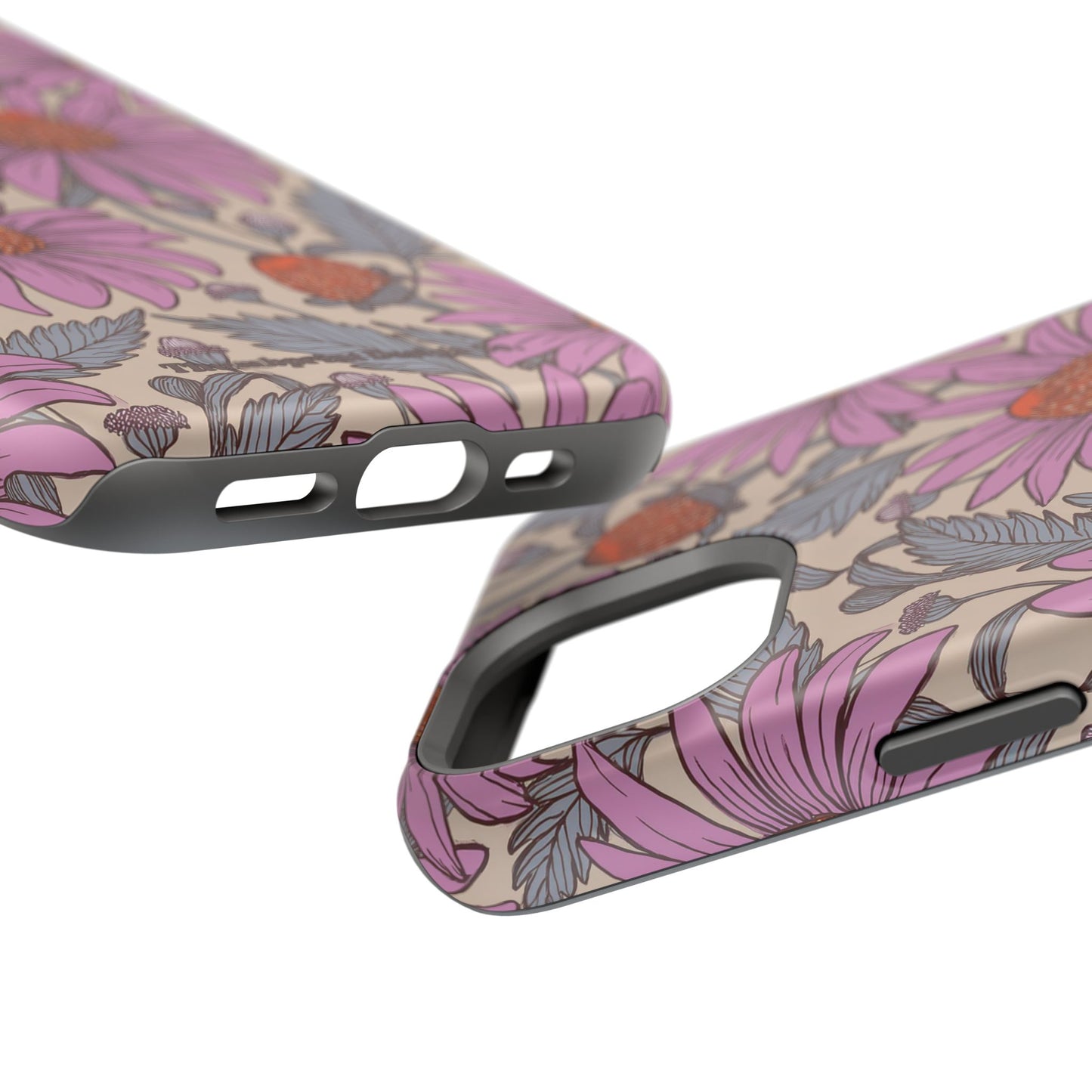 Purple Coneflower Party Magnetic Tough Cases