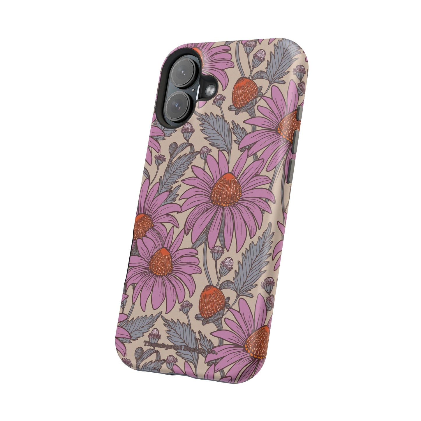 Purple Coneflower Party Magnetic Tough Cases