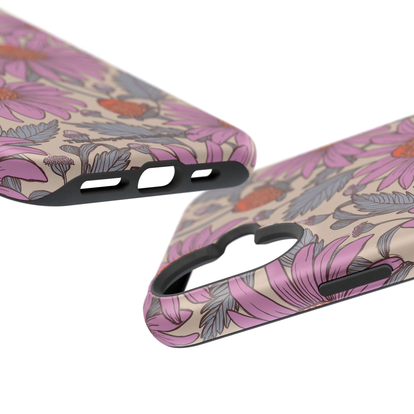 Purple Coneflower Party Magnetic Tough Cases