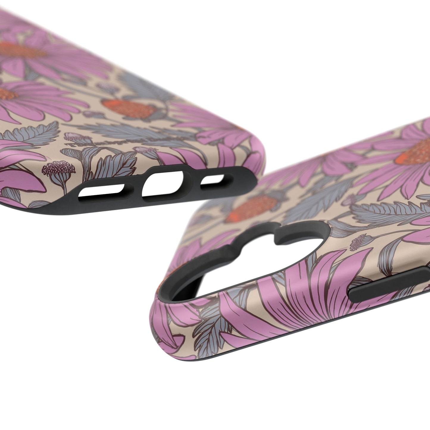 Purple Coneflower Party Magnetic Tough Cases