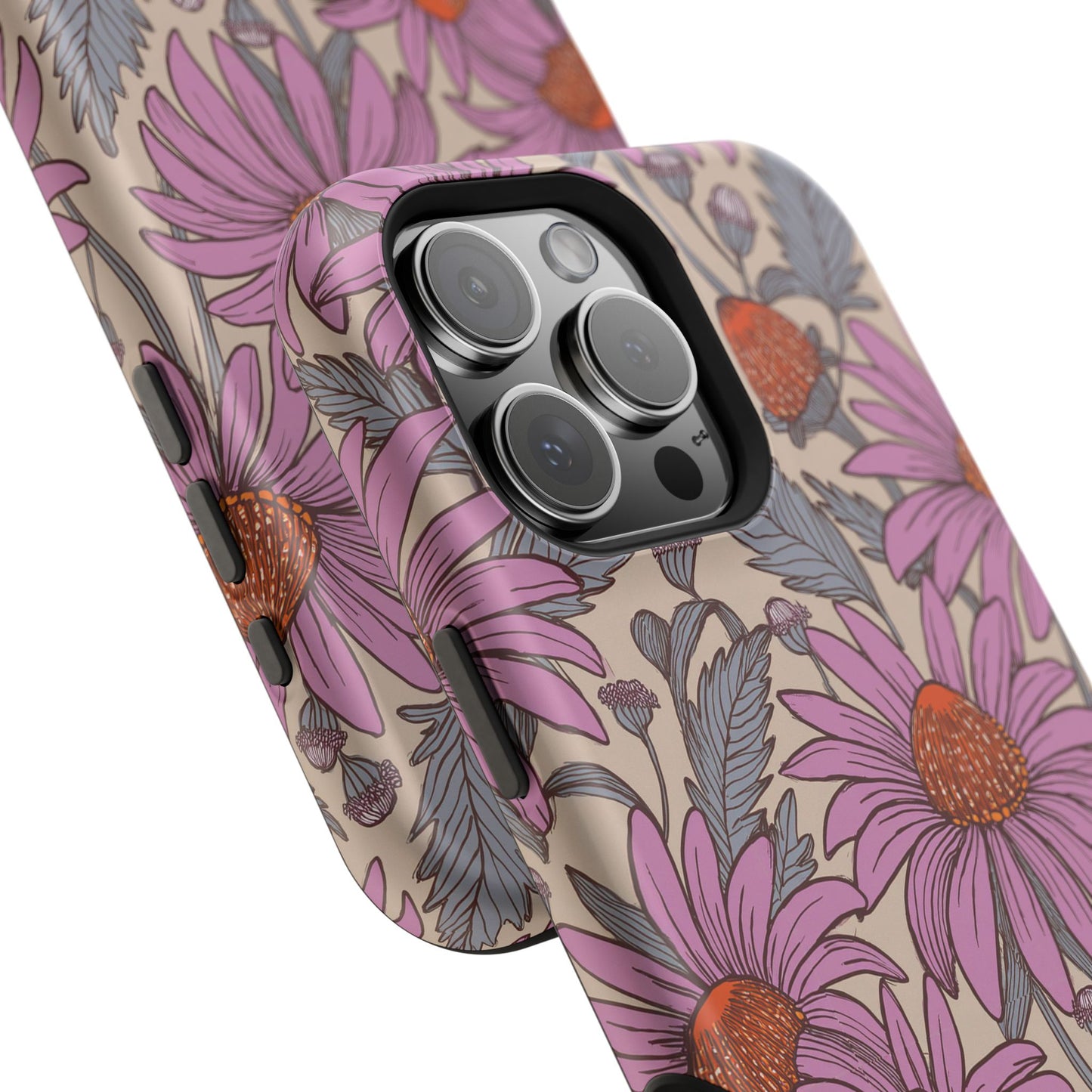 Purple Coneflower Party Magnetic Tough Cases