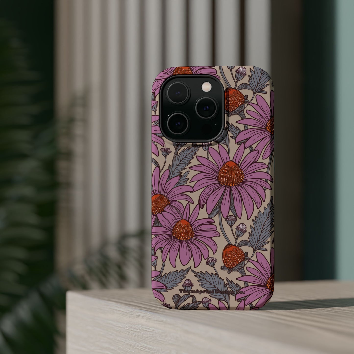 Purple Coneflower Party Magnetic Tough Cases