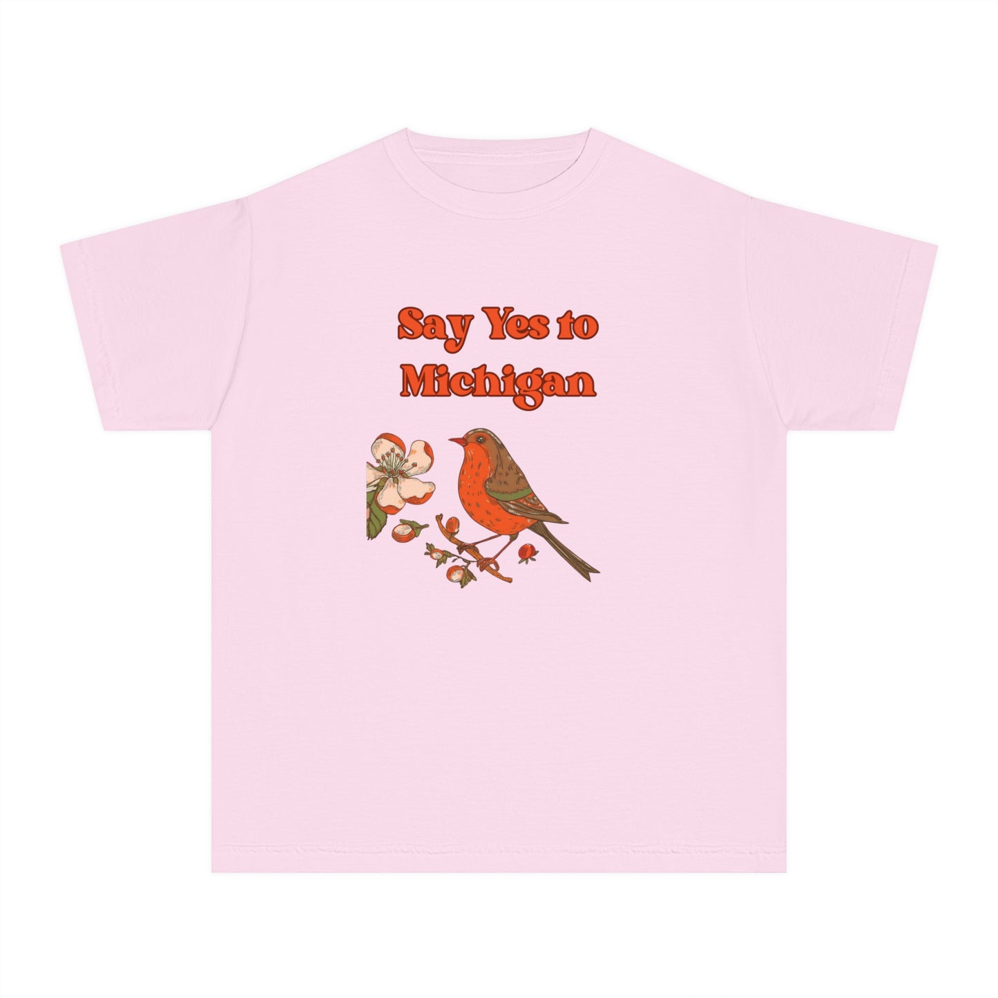 Youth-Say Yes to Michigan Mid-weight Tee