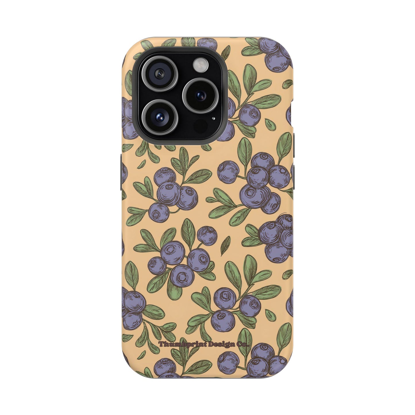 Michigan Blueberry Magnetic Tough Cases