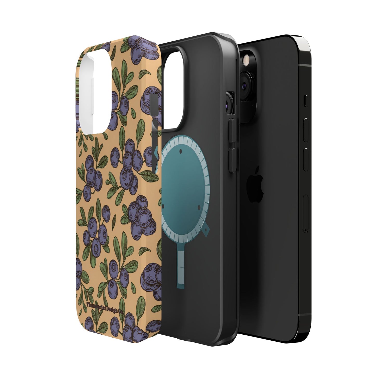 Michigan Blueberry Magnetic Tough Cases