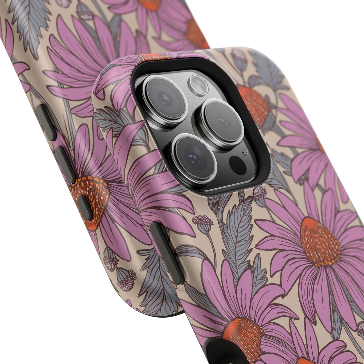 Purple Coneflower Party Magnetic Tough Cases