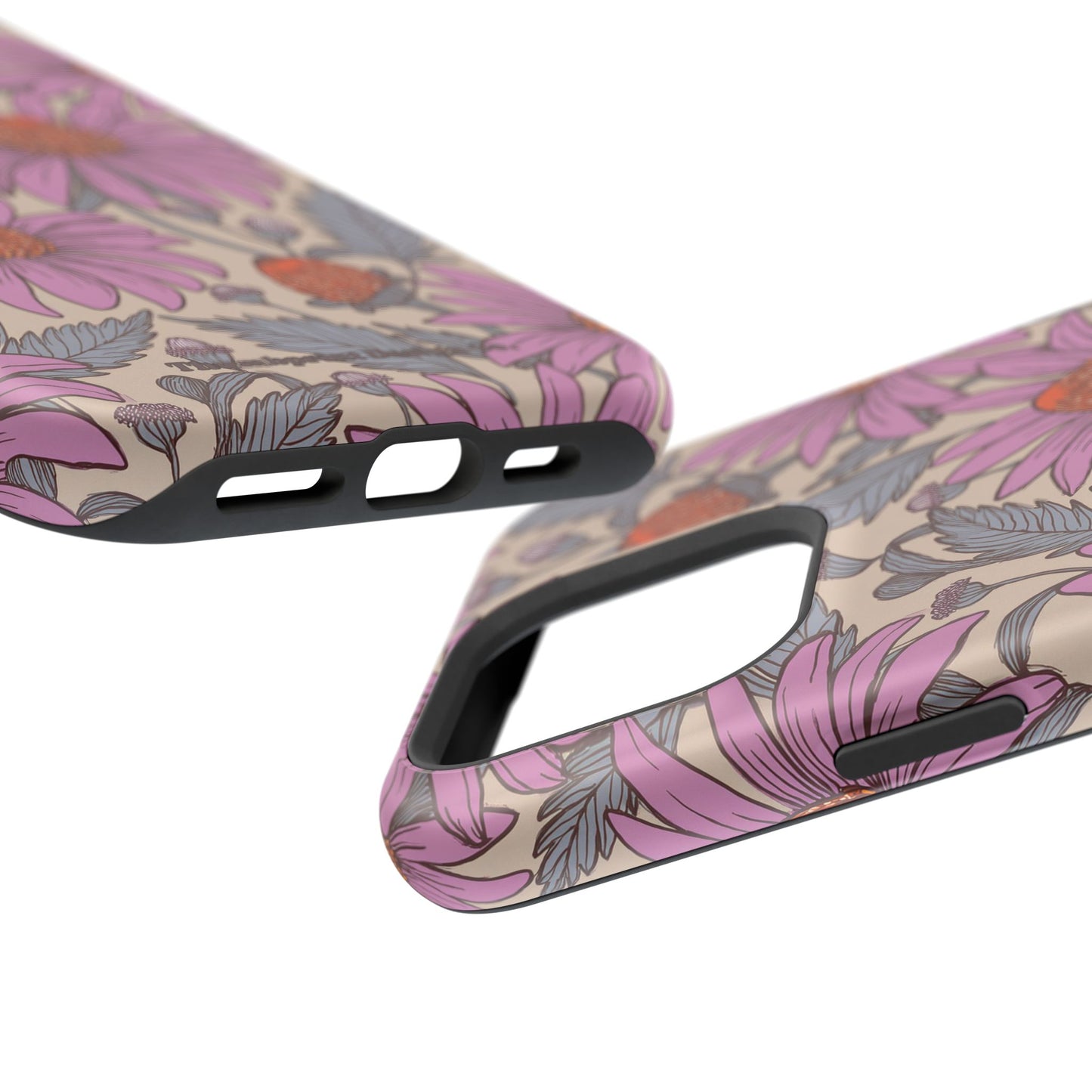 Purple Coneflower Party Magnetic Tough Cases
