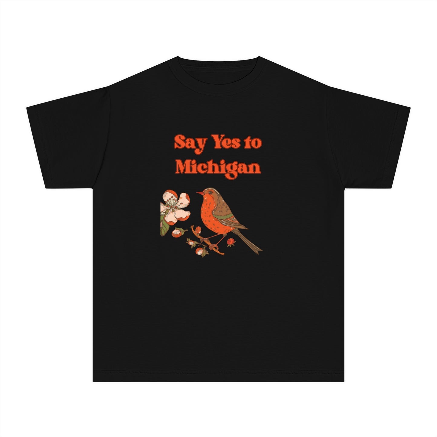 Youth-Say Yes to Michigan Mid-weight Tee