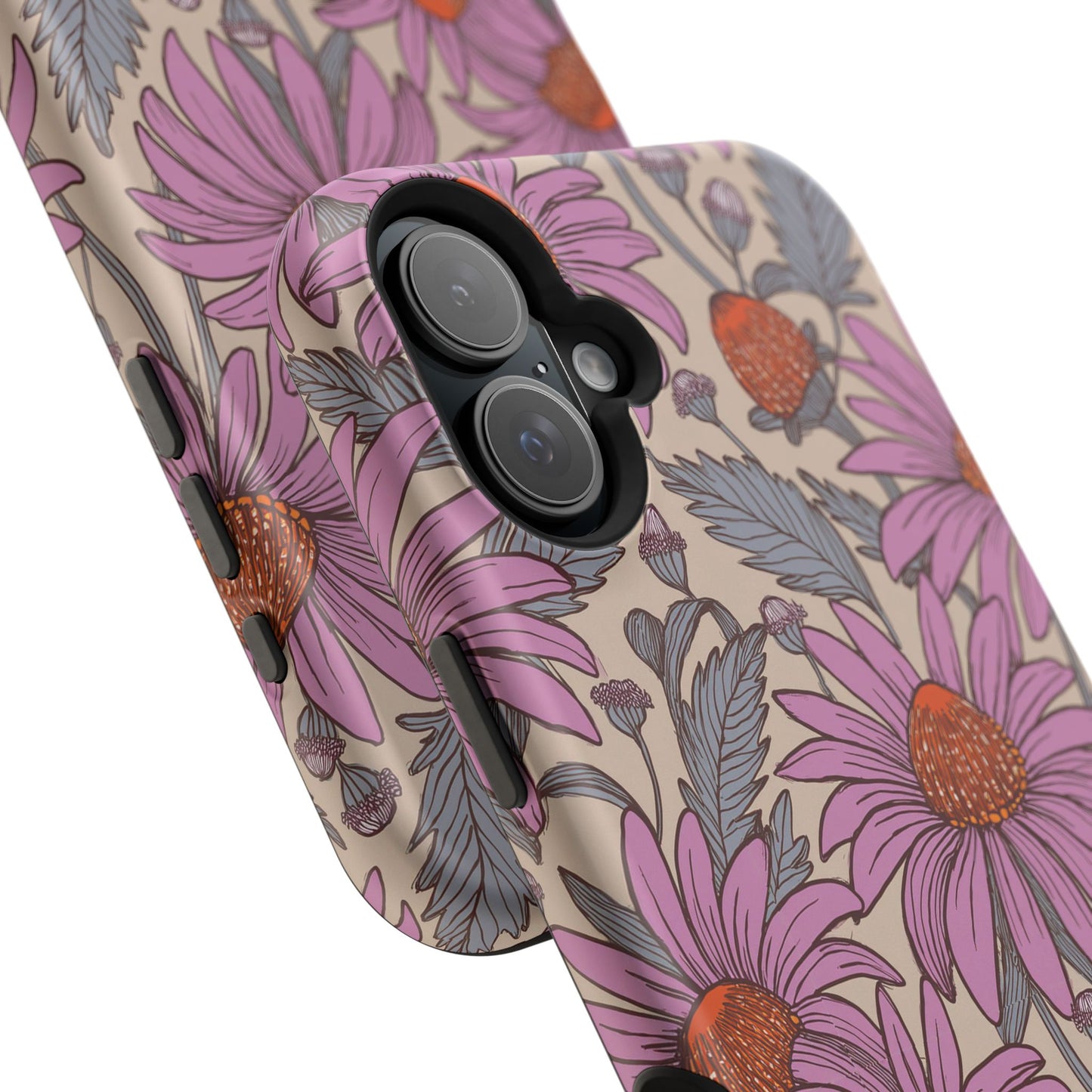 Purple Coneflower Party Magnetic Tough Cases