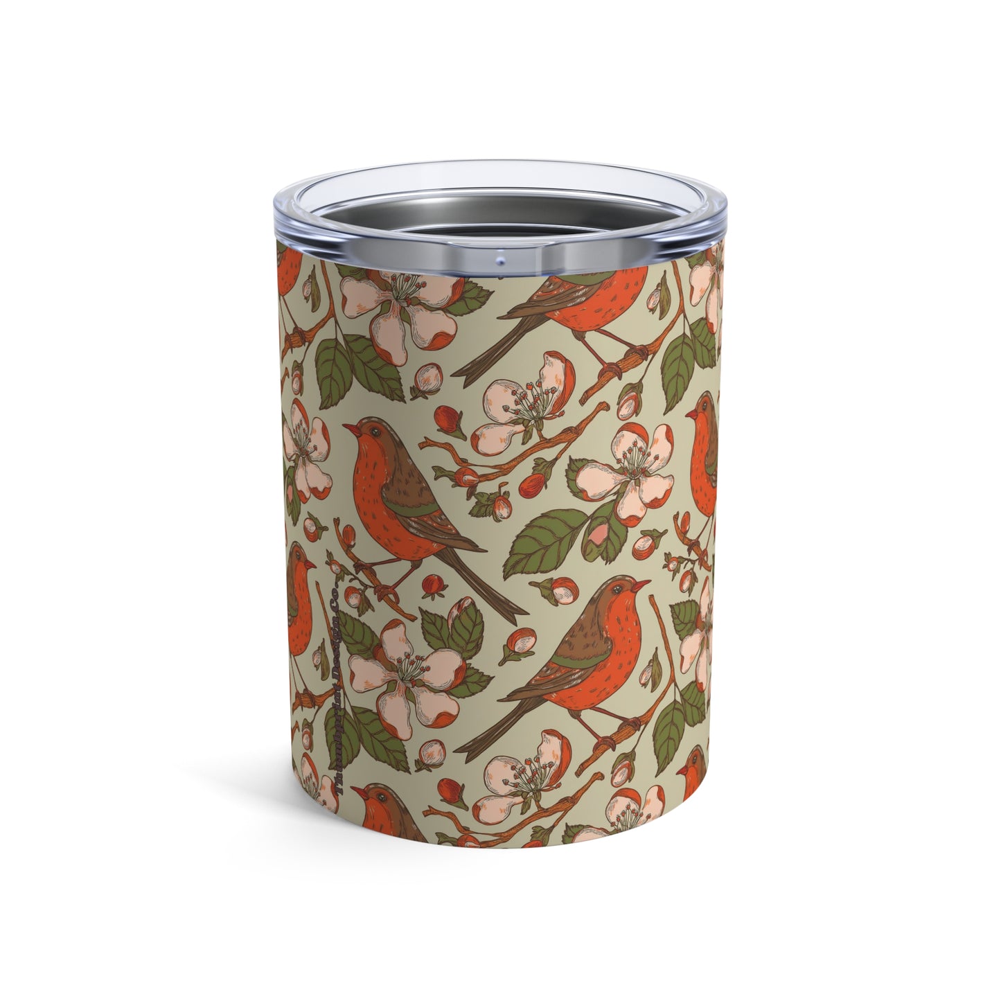 Floral Flight Steel Tumbler 10 oz