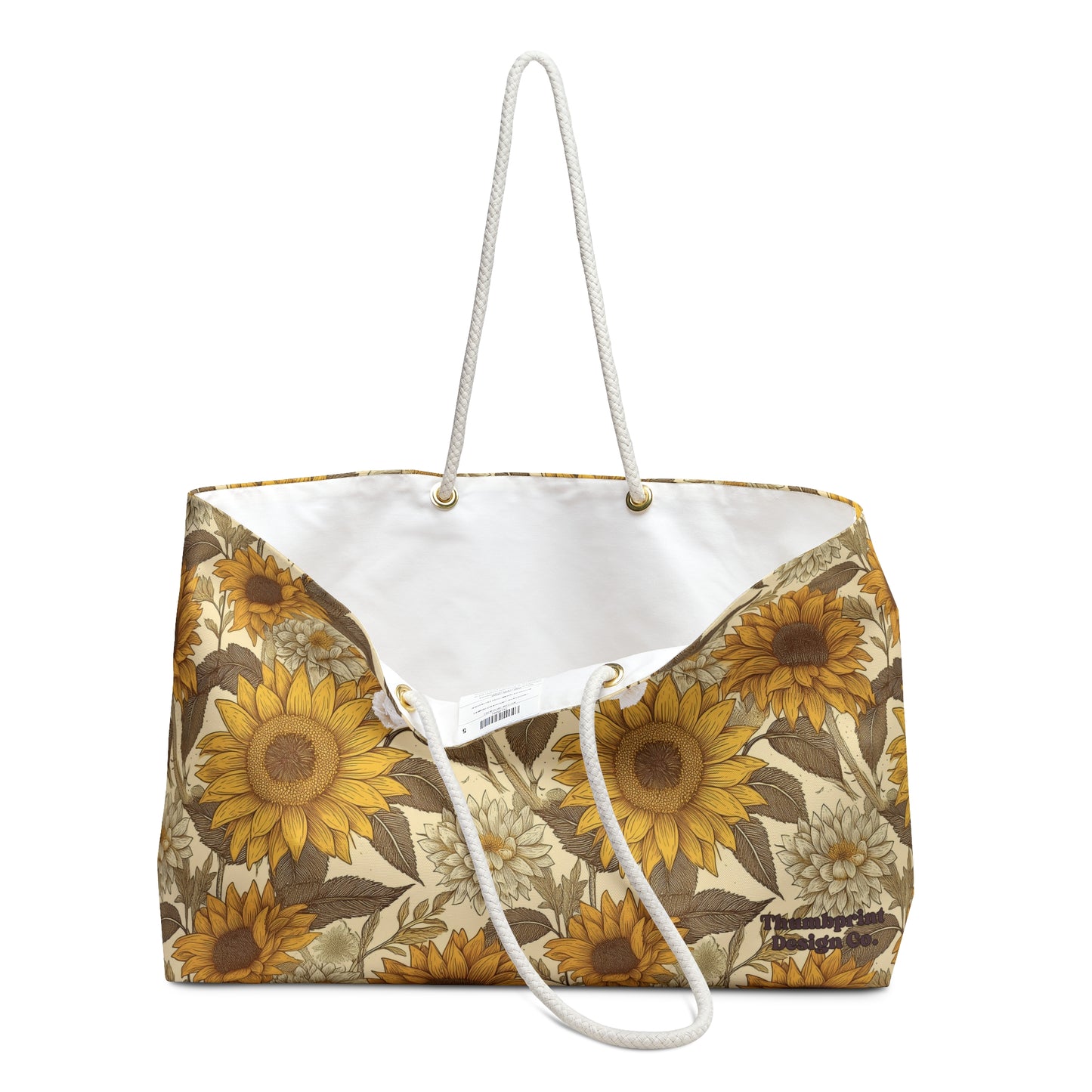 Sunflower Soiree Weekender Bag