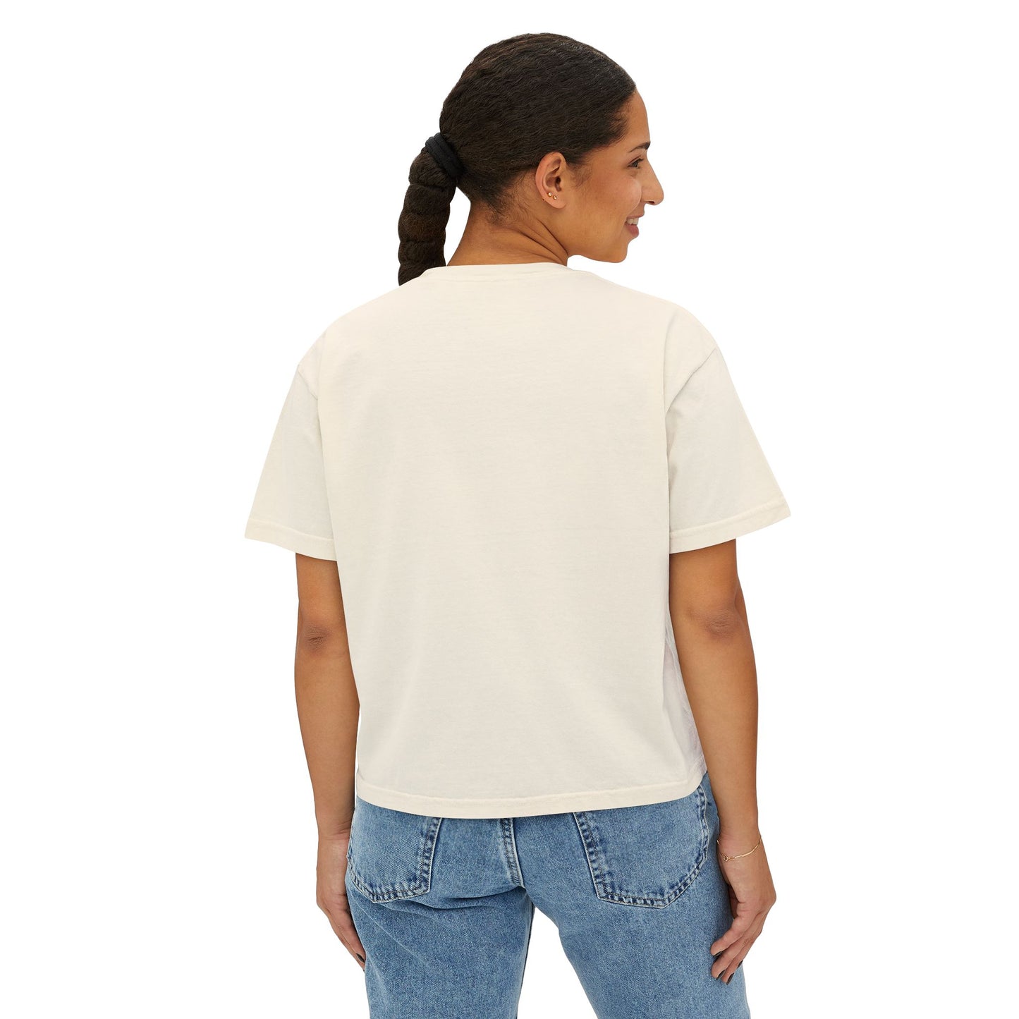 "Say Yes to Michigan" Mid-Crop Boxy Tee