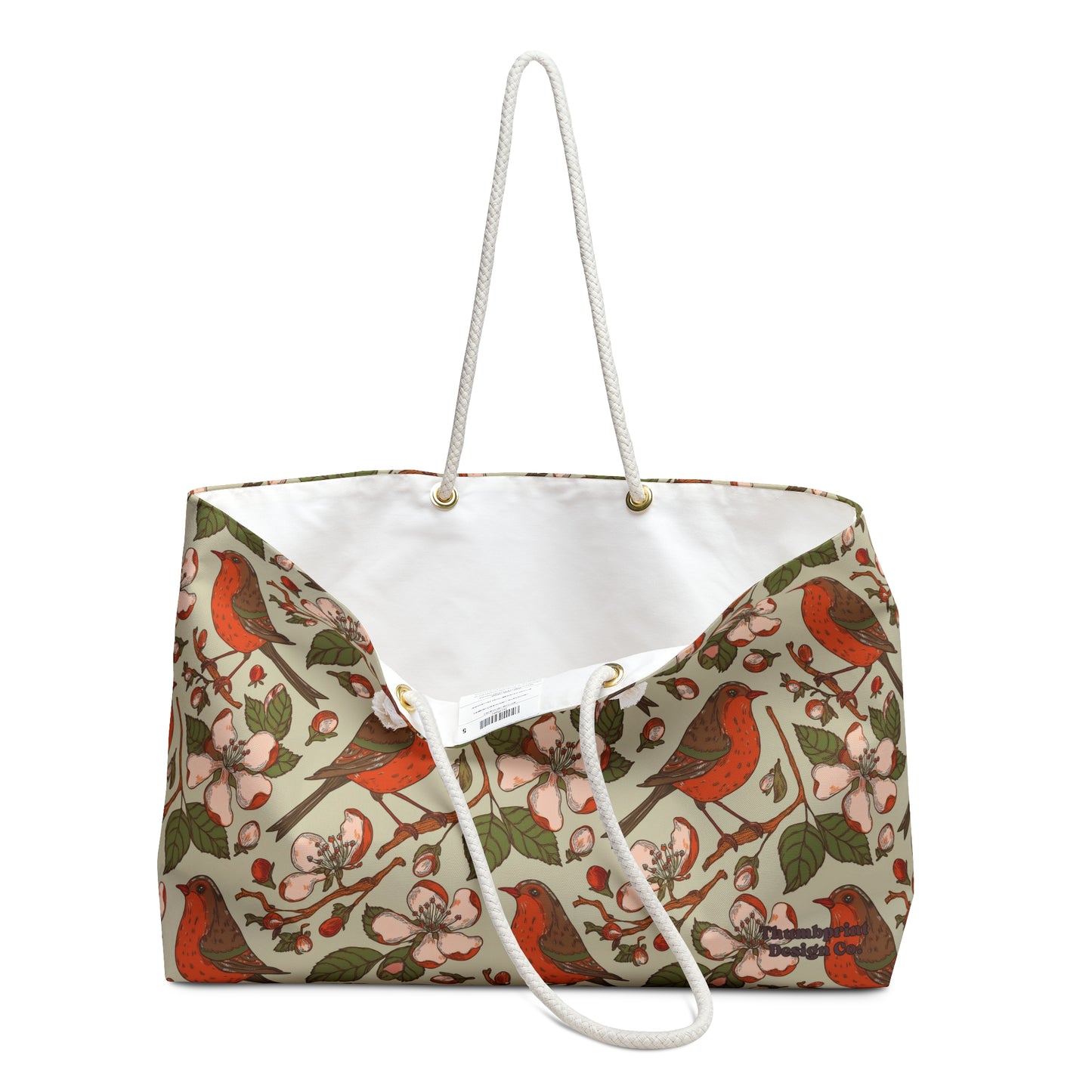 Floral Flight Weekender Bag