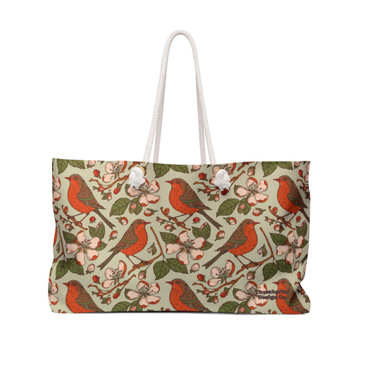 Floral Flight Weekender Bag