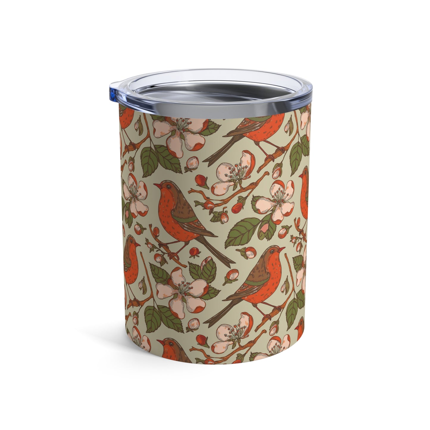 Floral Flight Steel Tumbler 10 oz