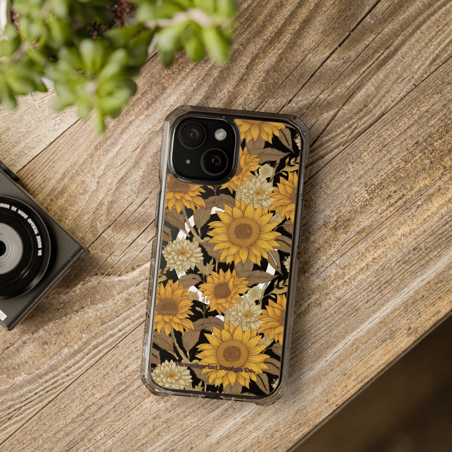 Sunflower Soiree Magnetic Clear Impact Cases