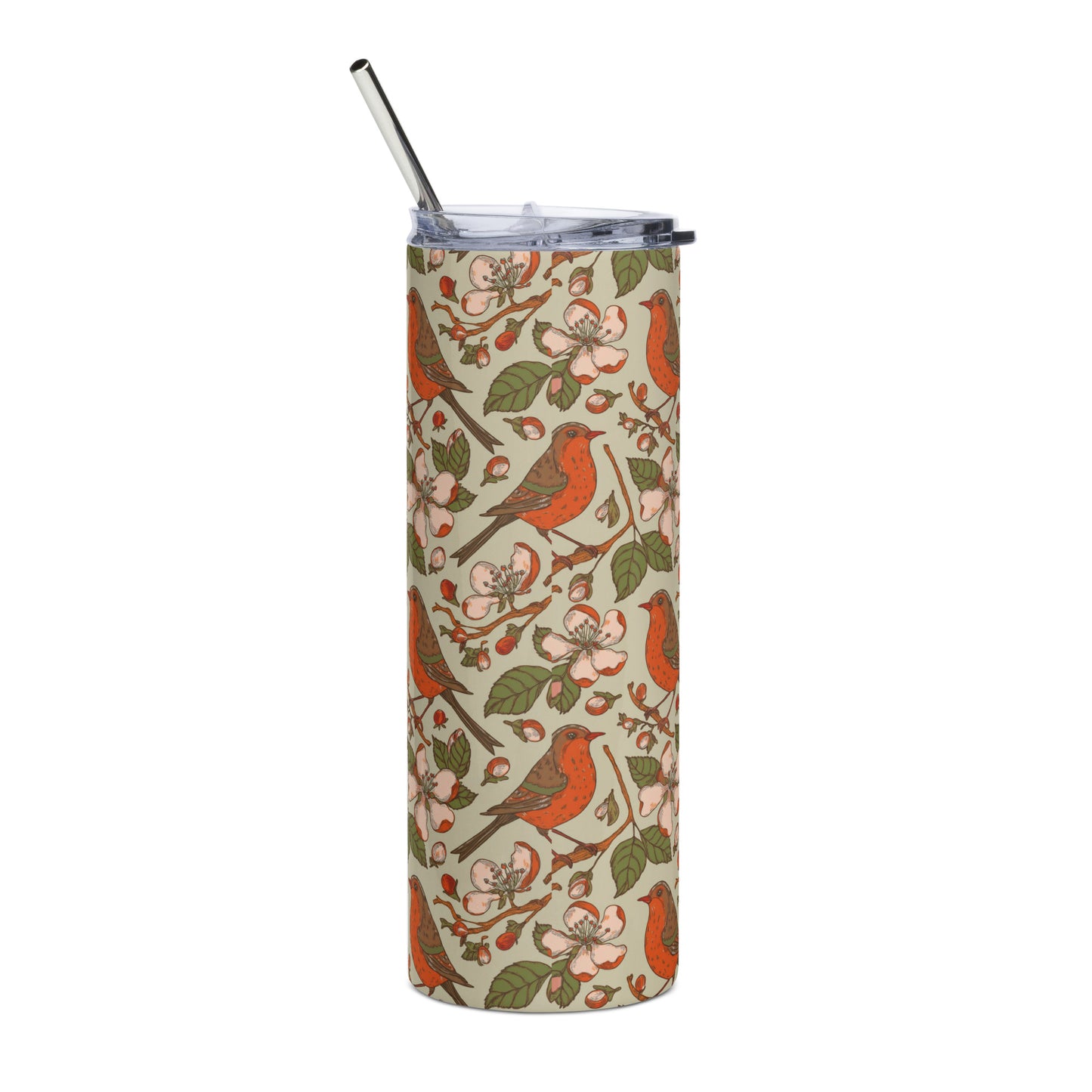 Floral Flight 20oz Stainless Steel Tumbler