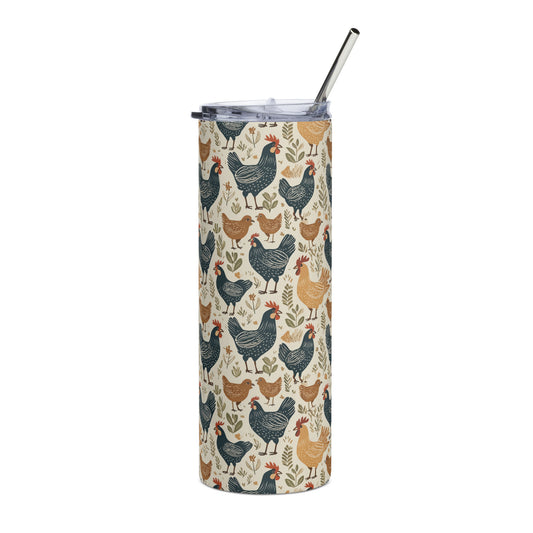 Stainless Steel Tumbler-Mother Clucker