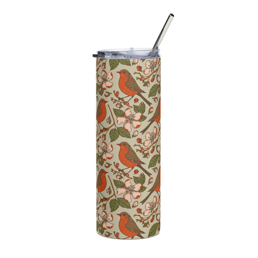 Floral Flight 20oz Stainless Steel Tumbler