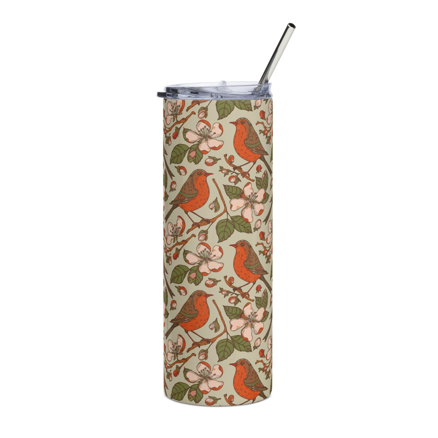 Floral Flight 20oz Stainless Steel Tumbler